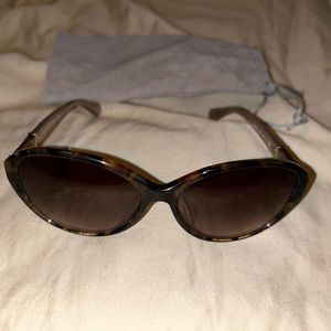 Kate Spade New York Brown Cateye Sunglasses
